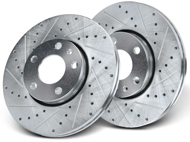 Brake Rotor Set For 1995-2001 Audi A6 2.8L V6 GAS 1996 1997 1998 1999 MW394MG Foto 1 de 1