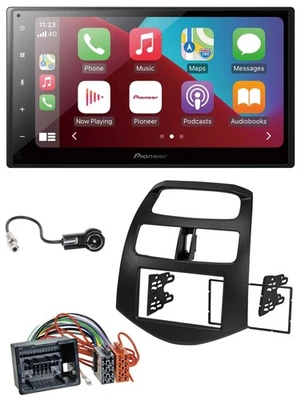 Pioneer USB MP3 DAB 2DIN Bluetooth Autoradio für Chevrolet Spark ab 2013 - Bild 1 von 4
