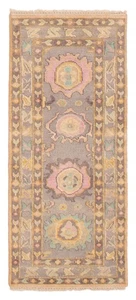 Traditional Grey 2'6" x 5'10" Hand-knotted Oriental Carpet Wool Area Rug - Picture 1 of 9