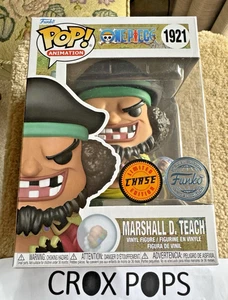 RARE CHASE MARSHALL D TEACH One Piece FE 1921 Funko Pop Vinyl New +Mint Box +P/P - Picture 1 of 1