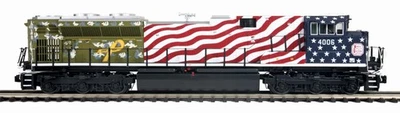 MTH #20-21157-1 O Scale SD70ACE Diesel Engine KCS (Veterans) #4006 - PS3 & NOS! - Image 1 of 3