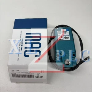1PCS MAC 225B-121BA 225B-121BAAA Solenoid Valve In Box* 225B121BA225B121BAAA - Picture 1 of 7