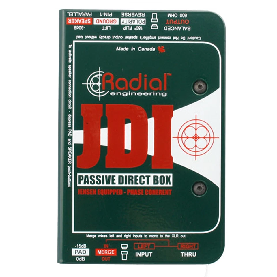 Pedal de caja directa pasiva Radial Engineering JDI Foto 1 de 3