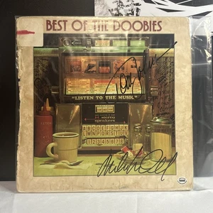 COPERTINA ALBUM FIRMATO MICHAEL MCDONALD & TOM JOHNSTON - come nuovo - con certificato di autenticità  - Foto 1 di 7