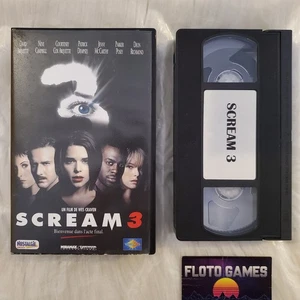 Original VHS DE: Scream 3 - Courtney Cox - 2000 - Floto Games - Bild 1 von 2