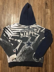 Staple Dallas Cowboys NFL x All Over Print Pullover Hoodie Navy Farbe Größe XL - Bild 1 von 6