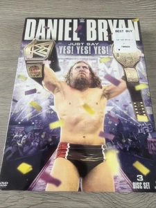 WWE: Wrestling Daniel Bryan - Just Say Yes Yes Yes DVD 2015 3-Disc Set - Imagen 1 de 3