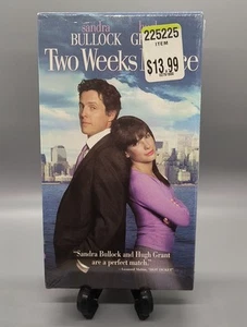 Two Weeks Notice (VHS, 2003) Hugh Grant, Sandra Bullock - Sealed - Picture 1 of 5