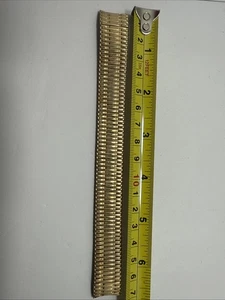 Pulsera de reloj Speidel vintage NOS para hombre 10k amarillo GF 17mm 3/4 pulgadas - Imagen 1 de 3