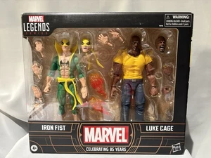 Marvel Legends Iron Fist & Luke Cage Action Figure 2-Pack Set 85th Anniversary - Picture 1 of 15