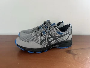 Scarpe da trail running ASICS Gel Venture 8 grigio blu sneaker 1011A824 uomo taglia 10,5 - Foto 1 di 11