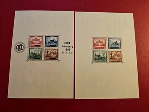 1930/1973, IPOSTA, blocco vignette per IBRA 1973, Impero tedesco blocco 1 - Foto 1 di 4