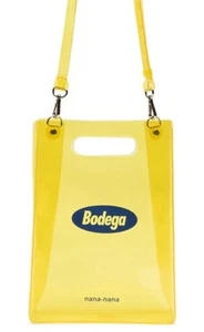 Bodega durchsichtig gelb Nana-Nana Handtasche mit abnehmbarem 40 Zoll Riemen - 12'x8' - Bild 1 von 12