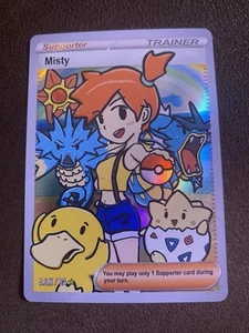 GENERATION ONE Misty Holo Pokemon After Skool Hobby Fan Art - Picture 1 of 2