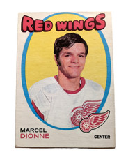 1971-72 OPC Detroit Red Wings Marcel Dionne Rookie Card - RC