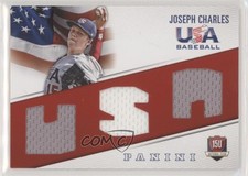 2015 Panini USA Baseball Box Set 15U National Team Jerseys /99 Joseph Charles #7