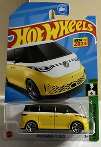 2023 Hot Wheels Volkswagen ID. Buzz 173/250 HW Green Speed 10/10  - Picture 1 of 2