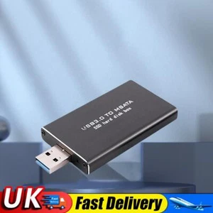 Mini SSD MSATA To USB 3.0 Hard Drive Case PCI-E SSD Caddy for 30*30/50 MSATA SSD - Afbeelding 1 van 18