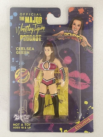 Chelsea Green MWFP Major Wrestling Figure Podcast Bendies Figure WCS Exclusive Cover