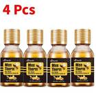 4Pcs Bee Gynecomastia Heating Oil, Men Therm Bee for Chest^