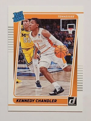 2022-23 Chronicles Draft Donruss #17 Kennedy Chandler Blue Rated Rookie #11/99 - Image 1 of 2