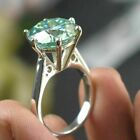 RARE BIG Blue 10.50 Cts Diamond Women's Solitaire Ring Certified Cut Polish