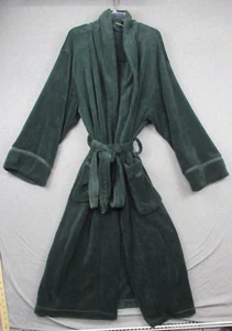 Intimo Bath Robe Green One Size Pockets Tied Waist - Picture 1 of 10