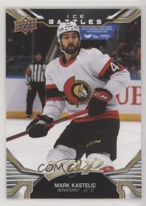2022-23 Upper Deck MVP Gold Ice Battles Mark Kastelic #241 Rookie RC