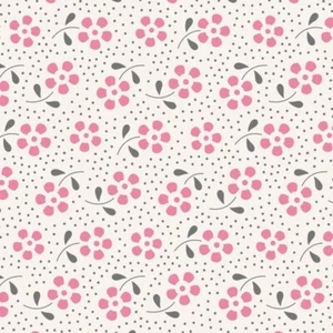 Quilting Patchwork Fabric TILDA Floral Meadow Pink 50x55cm FQ - Picture 1 of 3