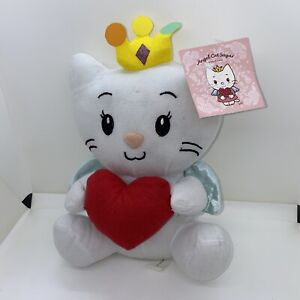 2011 Angel Cat Sugar Plush w/ Crown Yuko Shimizu Kelly Toy 9” W/ Original Tag