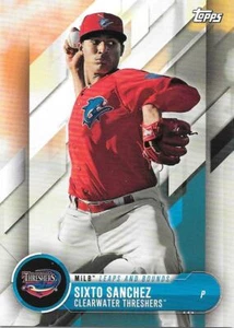 2018 Topps Pro DeBut SIXTO SANCHEZ  Leaps & Bounds -CLEARWATER THRESHERS- #LB-SS - Picture 1 of 1
