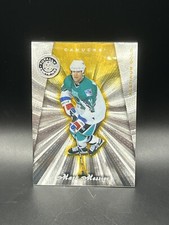 1997 Pinnacle Totally Certified Platinum Gold Mark Messier 11/69 Jersey Numbered