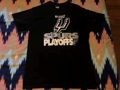 Men’s NBA Exclusive San Antonio Spurs Playoffs T Shirt Size Medium - Image 1 of 4