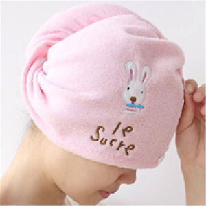 Cap Microfiber Bath Towel Towel Hair Dry Hat Quick Drying Cap Lady's Bath Tool`