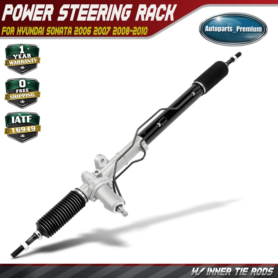 Conjunto de cremallera y piñón de dirección asistida para Hyundai Sonata 2006 2007 2008-2010 Foto 1 de 4