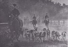 Trakehnen- Ausritt zur Hubertusjagd (Ostpreußen) 1929