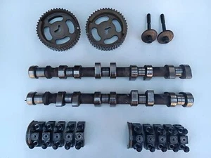 Nockenwellen Einlass+ Auslass+ Lagerböcke 16V X20XEV Opel Astra F G Vectra A B - Bild 1 von 8