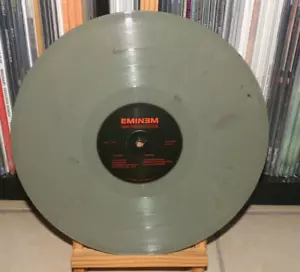 EMINEM & RIHANNA LOVE THE WAY YOU LIE PROMO GREEN MARBLED - Picture 1 of 7