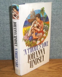 A PIRATE'S LOVE Johanna Lindsey Hardcover Severn House UK Edition HC DJ - Picture 1 of 3