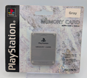Sony OEM PlayStation 1 PS1 Memory Card SCPH-1020 - NEW SEALED