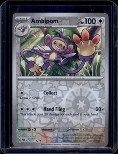 Ambipom SV04: Pokémon Paradox Rift #146/182 Holograma Inverso Casi Nuevo+ - Imagen 1 de 2