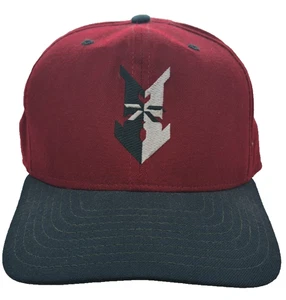 Vintage Indianapolis Indians Snapback - New Era Dupont Red Black - EUC - Picture 1 of 6