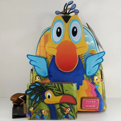 Мини-рюкзак и держатель для карт Loungefly Disney Pixar Up Kevin With Babies набор птица - Изображение 1 из 4