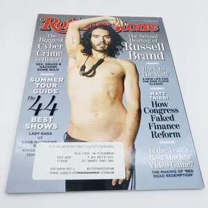 Rolling Stone Russell Brand Pink Floyd Lady Gaga Dave Matthews June 2010 #1106 - Picture 1 of 3