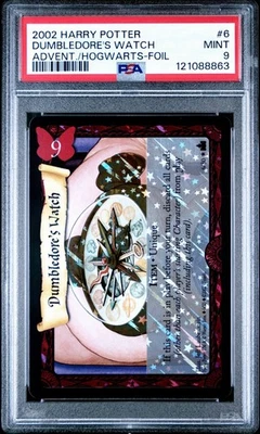Harry Potter TCG Dumbledore’s Watch Foil PSA 9 Mint Adventure at Hogwarts #6 - Image 1 of 2