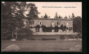 CPA Saint-Claud, Montmoreau, Logis des Ponts - Picture 1 of 2