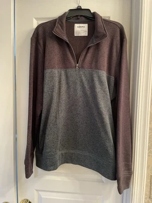 Pullover Sonoma XL cremallera 1/4 para hombre  Foto 1 de 4
