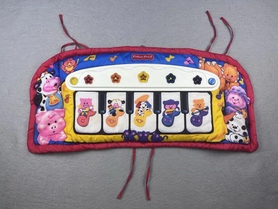 2000 Fisher Price Baby Kick and Play brinquedo de atividade de piano testado funcionando - Imagem 1 de 4