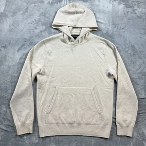 Banana Republic Hombres 100% Cachemira CIPRESSO Suéter Doble Sudadera con Capucha Talla Pequeña - Imagen 1 de 10