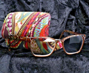 Vera Bradley, Brille, nur Gestell! rosa Dessert floral, 52-16-135, mit Etui - Bild 1 von 11